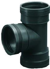 Wavin Wafix PP T-stuk 88° FFF 90 x 90 x 90 mm 3412209009