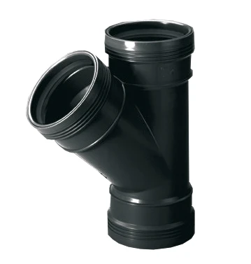 Wavin 3412212004 Wavin Wafix PP T-stuk 45° FFF 125 x 125 x 125 mm