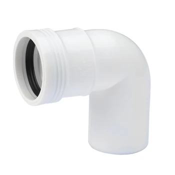 Wavin 3421103009 Wavin Wafix PP wit bocht 90° MF 32 x 32 mm
