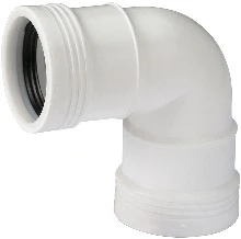 Wavin Wafix PP wit bocht 90° FF 40 x 40 mm 3421204009