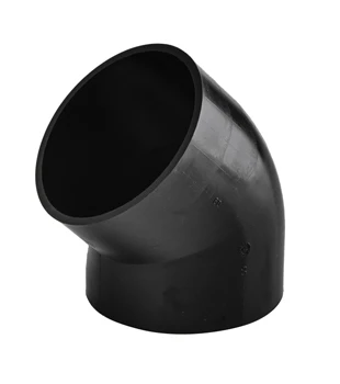 Wavin 3701007004 Wavin PE bocht 45° 75 x 75 mm