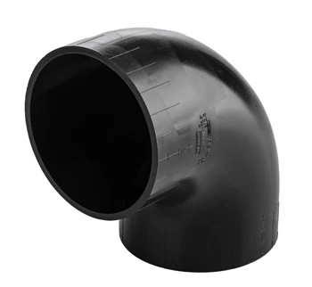 Wavin 3701016009 Wavin PE bocht 90° 160 x 160 mm