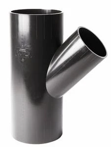 Wavin PE verloop T-stuk 45° 75 x 50 x 75 mm 3702007054