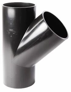 Wavin PE T-stuk 45° 110 x 110 x 110 mm 3702011004
