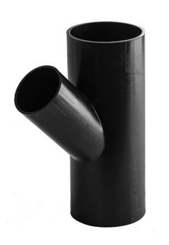 Wavin 3702011094 Wavin PE verloop T-stuk 45° 110 x 90 x 110 mm