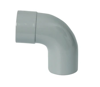 Wavin 4011110009 Wavin RWA PVC bocht 88° MF 100 x 100 mm grijs