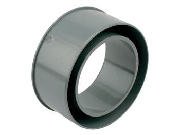 Wavin RWA PVC verloop reductie MF 100 x 80 mm grijs 4014010080