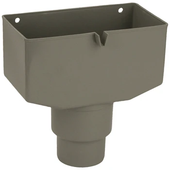 Wavin 4017310080 Wavin RWA PVC vergaarbak model I 80 - 100 mm grijs