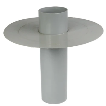Wavin 4242108000 Wavin PVC plakplaat voor ontluchtingskap 80 mm