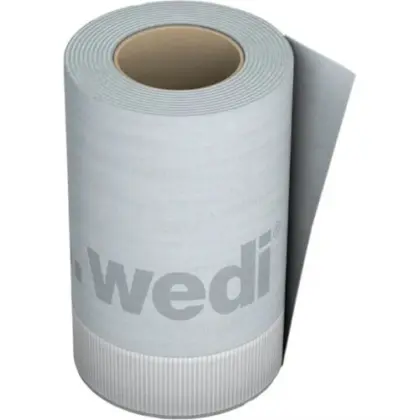Wedi 095110360 Wedi Acces Butyl-afdichtingsband - 3600 x 120 x 1 mm - prijs per rol