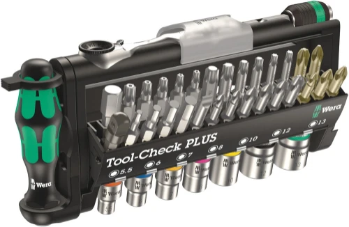 Wera Tool-Check PLUS Bits assortiment with ratchet + sockets WER05056490001