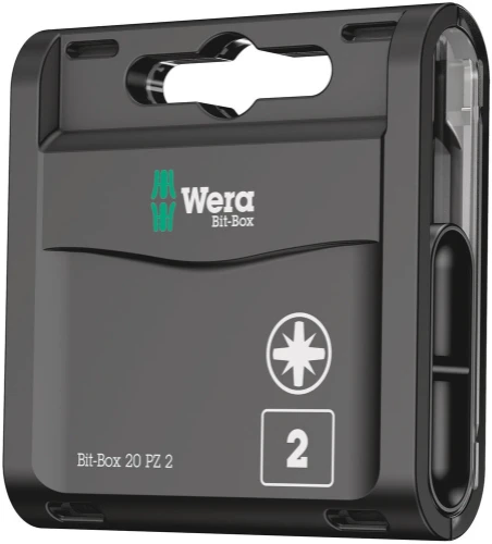 Wera Bit-Box 20 PZ 2 set bits Pozidriv (20-delig) WER05057760001