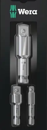 Wera WER05073200001 Wera 870/4/7 adaptor set
