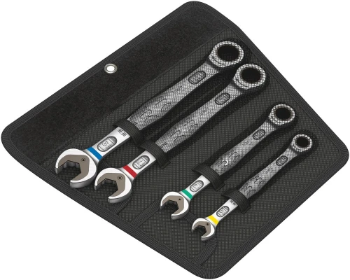 Wera 6000 Joker 4 Set 1 Steek- en ringratelsleutel-set WER05073290001