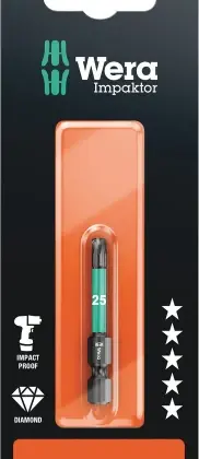 Wera WER05073964001 Wera 867/4 IMP DC bit Impact TX 20 x 50 mm Torx