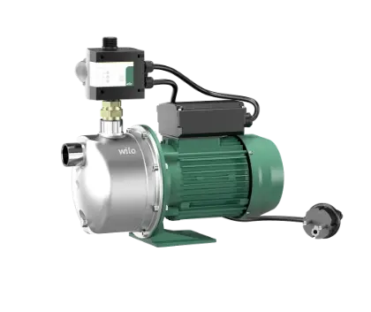 Wilo 4265610 Wilo FWJ-203-EM/3-2 (zonder handvat) zelfaanzuigende hydrofoorpomp met elektronische pompsturing