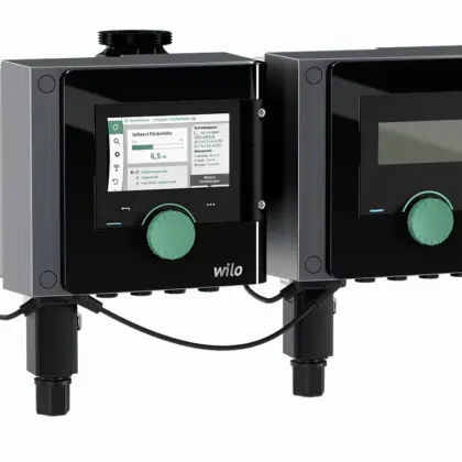 Wilo Dubbele circulatiepomp Wilo Stratos MAXO-D 10bar . L=180mm . Hmax=6m . 2"M . EEI <= 0.19 30/0