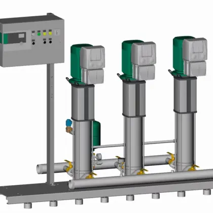 Wilo Drukverhogingsunit Wilo COR-3 Helix 3pompen 90.3m 3x380-440V 2863994