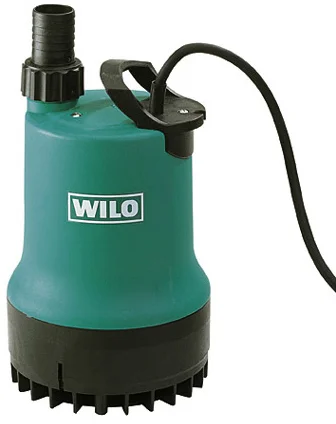 Wilo Dompelpomp polypropyleen (PP) Hmax=8m Qmax=12m3/h 1x220-240V stroomkabel=10m Wilo Drain TM 32/8-10M 4048411
