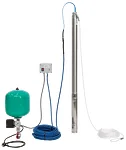 Wilo Bronpomp Wilo Sub TWU 2.7m3/h 86.16m 1" inox 3-0130-EM 4091656