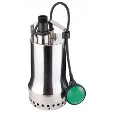 Wilo Dompelpomp inox Hmax=8m Qmax=12.6m3/h met vlotter 1x220-240V stroomkabel=10m Wilo Drain TSW 32/8-A 6045167
