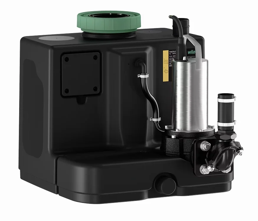 Wilo Waterpompunit (vuilwater/regen)DN100 DN32 14m3/h 18m CUT-M 6095523