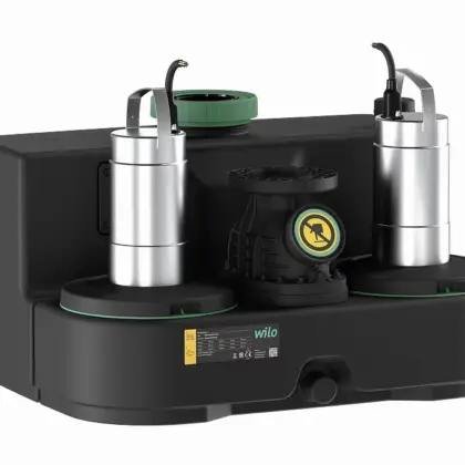 Wilo Waterpompunit (vuilwater/regen)DN100 DN80 31m3/h 11.5m 6098842