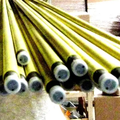 ZNB Gasbuis kunststof ommanteld 3/4" geel lengte 6m POLZE