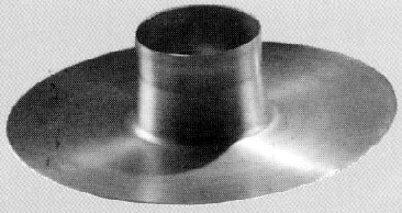 Zehnder 320000940 Zehnder Flexalen WTW aluminium plakplaat voor dakdoorvoer 200/170 mm - voor plat dak