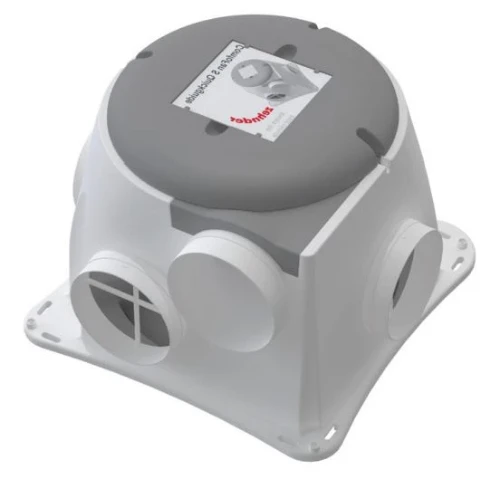 Zehnder ComfoFan Silent 425 Centrale ventilatieunit DN125/160 - hygro - RF - randaarde en 5-aderige voedingskabel 458306610
