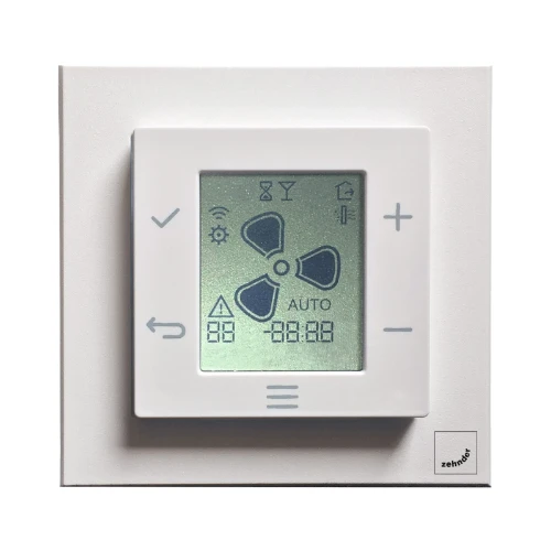 Zehnder EVO Sense - draadloze bediening met LCD scherm 471100018