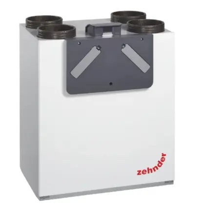 Zehnder 471508360 ComfoAir Pro 300 RH ventilatieunit type D - linkse versie - 300 m³/h - bekabelde versie