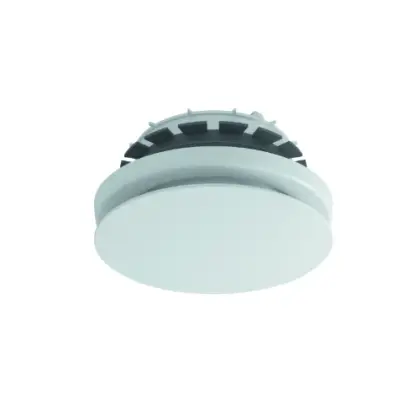 Zehnder 705613128 Zehnder ComfoValve Luna E125 afvoerventiel 125 mm - RAL 9016 verkeerswit - extractie tot 90m³/h