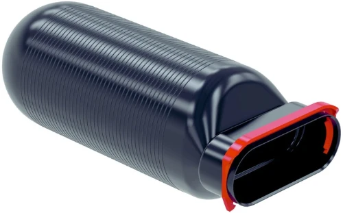 Zehnder 990322216 Zehnder ComfoCase - Recht plenum CLRF - DN125/1xflat51 - RLC - L=300mm
