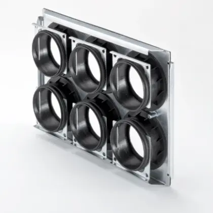 Zehnder 990323613 NEW Zehnder ComfoWell 320 aansluitplaat 6 x ComfoTube 90 - CW-M 320 (RLC)