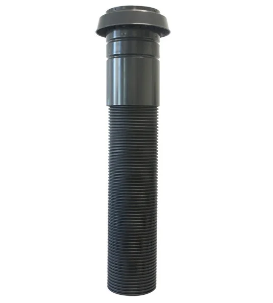Zehnder Dakdoorvoer rond luchtkanaal Zehnder kunststof Ø170mm H1000mm dubbelwandig 320000936