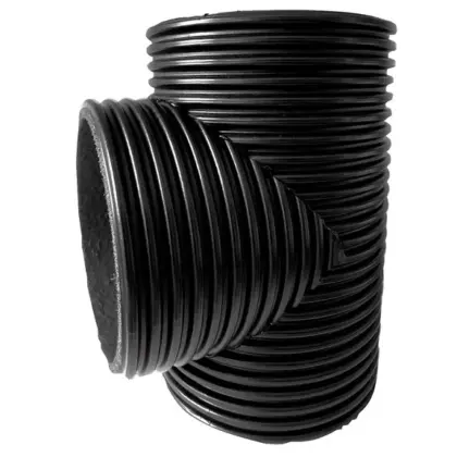Zehnder T-stuk dubbelwandig rond luchtkanaal Zehnder HRV 125/69 200/170 320000963