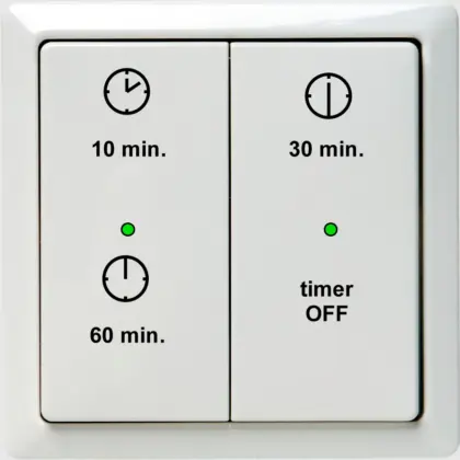 Zehnder Timer RF Draadloze bedieneenheid met 4 tijden zehnder 655000780
