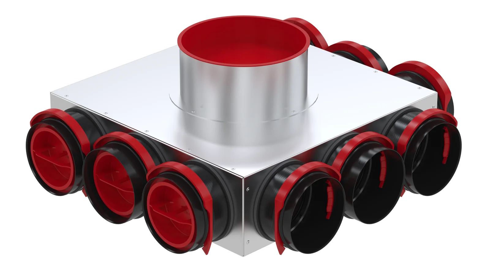 Zehnder Verdeelbox ventilatie Zehnder ComfoCube Ø160mm staal 160mmmm 90 990323078