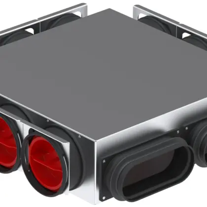 Zehnder Verdeelbox ventilatie Zehnder ComfoCube staal 90 990323074