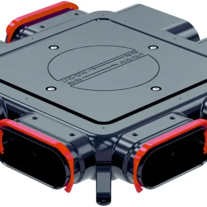 Zehnder Verdeelbox ventilatie Zehnder ComfoFlat Ø160mm kunststof 160mmmm 51 990322221
