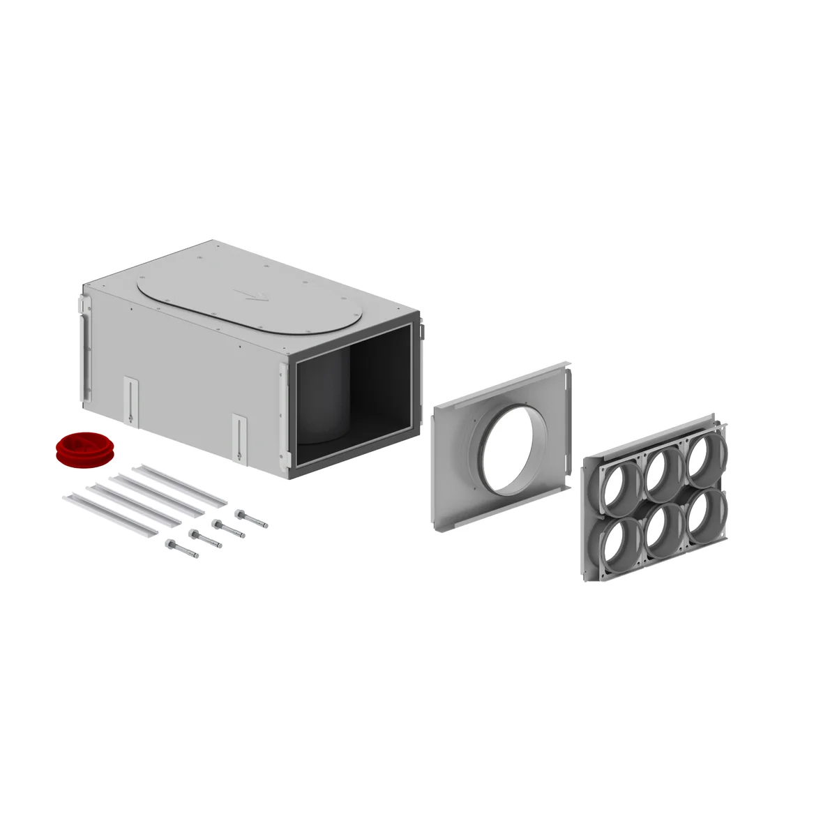 Zehnder Verdeelbox ventilatie Zehnder ComfoWell Ø160mm staal 160mmmm 320 990323703