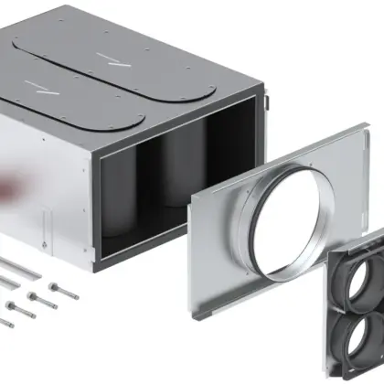 Zehnder Verdeelbox ventilatie Zehnder ComfoWell Ø200mm staal 200mmmm 420 990323704