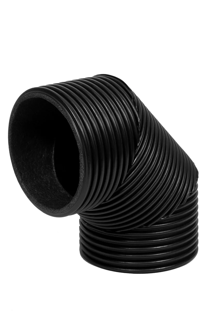 Zehnder Bocht rond luchtkanaal Zehnder HRV 200mm 90° kunststof 250/200 320000976