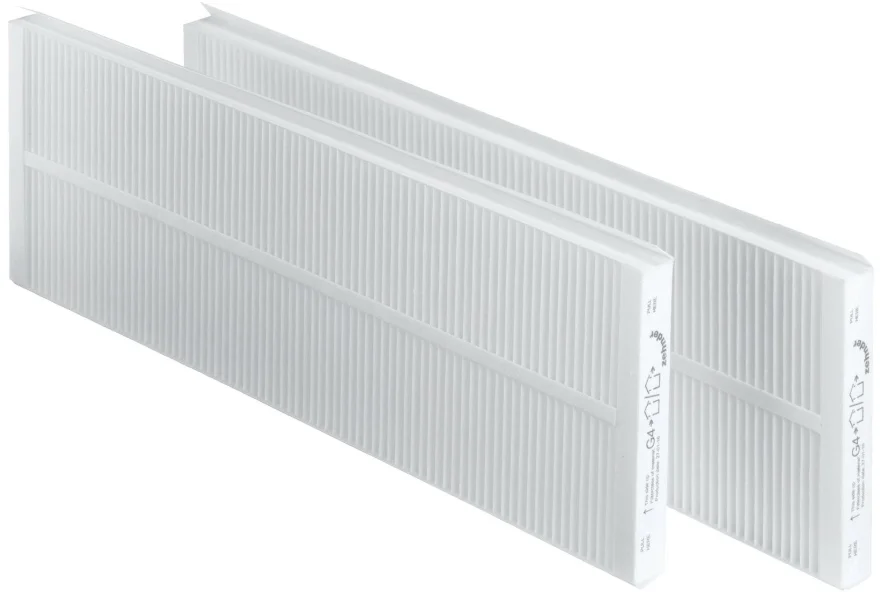 Zehnder Cassetteluchtfilter G4 Zehnder voor ComfoAir Q/ComfoAir PRO 160x500x25mm (set: 2st) 400502012