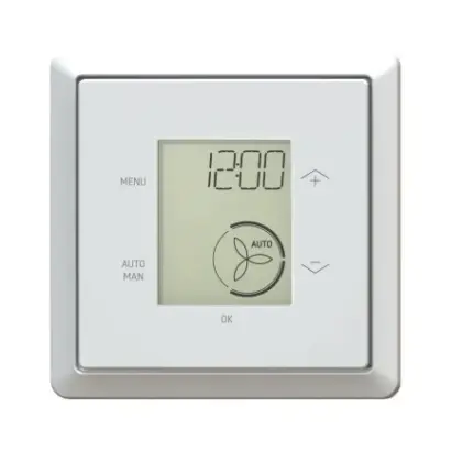 Zehnder ComfoSense C67 bedieneenheid voor ComfoQ Premium incl. opbouwkader zehnder 655010235