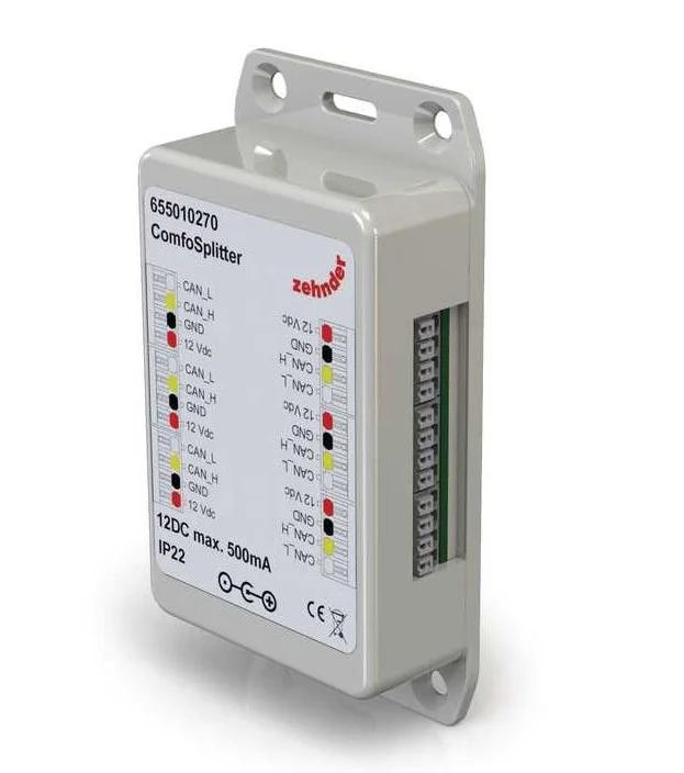 Zehnder Comfo Splitter uitbreidingsmodule Comfonet zehnder 655010270