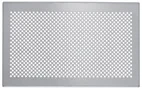 Zehnder Buitenluchtrooster Zehnder CLD rechthoekig staal wit 260x160mm 990320641