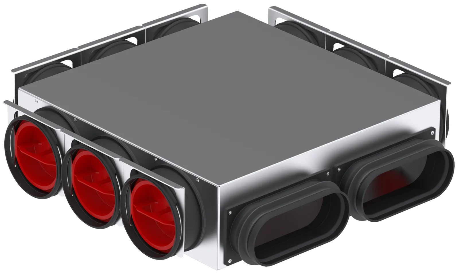 Zehnder Verdeelbox ventilatie Zehnder ComfoCube staal 9x90mm 990323074