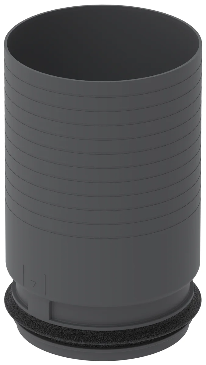 Zehnder Verlengstuk TVA-CLRF DN125/DN125 L 162/204mm zehnder 990326137